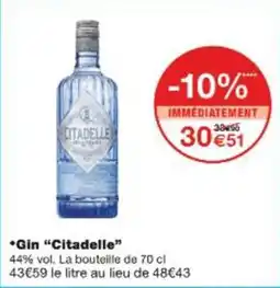 Monop' Gin citadelle offre