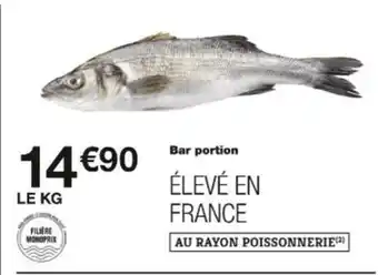 Monop' Bar portion offre