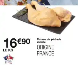Monop' Cuisse de pintade offre