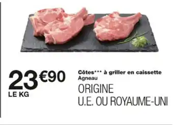 Monop' Côtes à griller en caissette offre