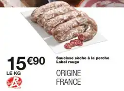 Monop' Saucisse sèche à la perche offre