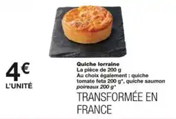 Monop' Quiche lorraine offre