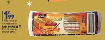 ALDI Pain d'épices offre