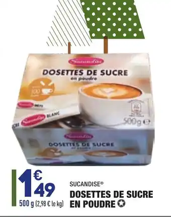 ALDI Dosettes de sucre en poudre offre