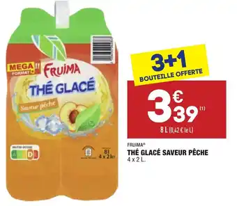 ALDI Thé glacé saveur pêche offre