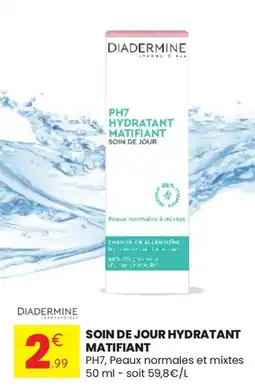 Stokomani DIADERMINE Soin de jour hydratant matifiant offre