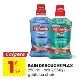 Stokomani COLGATE Bain de bouche plax offre