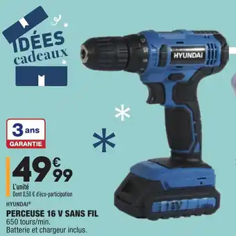 ALDI Perceuse 16 V sans fil offre