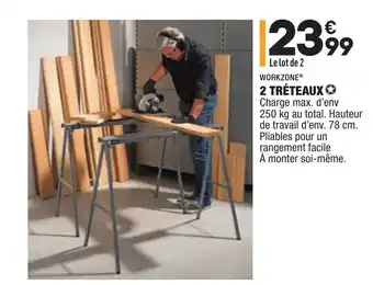 2 Tréteaux