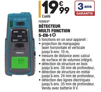 ALDI Détecteur multi fonction offre