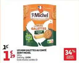 Auchan Supermarché St michel - les mini galettes au comte offre