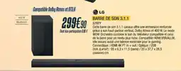 Proxi Confort LG Barre de son 3.1.1 s70ty offre