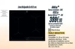 Proxi Confort ELECTROLUX Table induction ixe6453kf offre