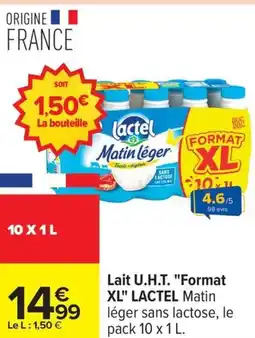 Carrefour Drive LLACTEL ait U.H.T. "Format XL" offre