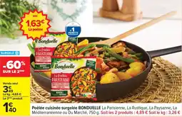 Carrefour Drive BONDUELLE Poêlée cuisinée surgelée offre