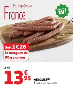 Auchan Merguez offre