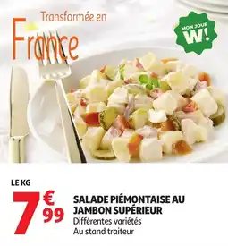Auchan Salade piemontaise au jambon supérieur offre