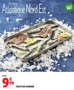 Auchan Filets de sardine offre