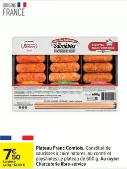Carrefour Jean louis amiotte - plateau franc comtois offre