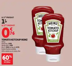 Auchan Tomato ketchup heinz offre