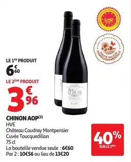 Auchan Chinon aop offre