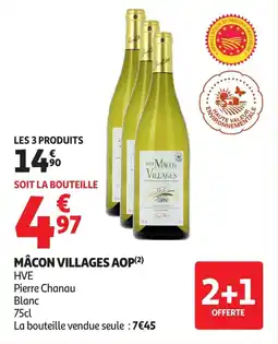 Auchan Mâcon villages aop offre