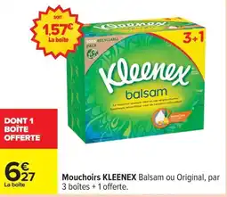 Carrefour Drive KLEENEX Mouchoirs offre