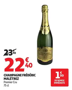 Auchan Champagne frédéric malétrez offre