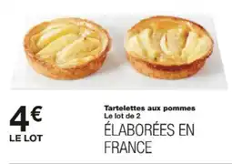 Monop' Tartelettes aux pommes offre