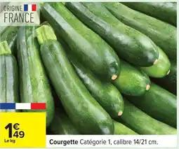 Carrefour Drive Courgette offre