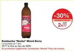 Monop' Kombucha nexba mixed berry offre