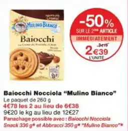 Monop' Baiocchi nocciola mulino bianco offre