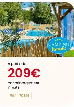 Auchan Supermarché Camping offre