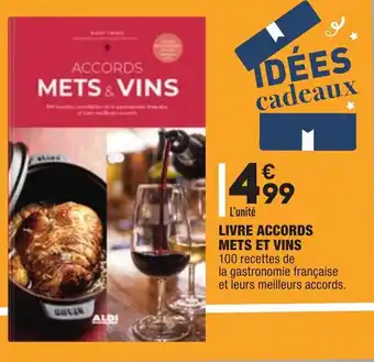 Livre accords mets et vins