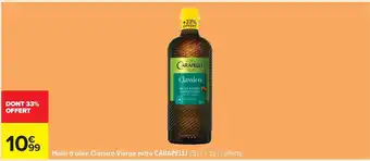 Carrefour Drive CARAPELLI Huile d'olive Classico Vierge extra offre