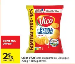Carrefour Drive VICO Chips offre