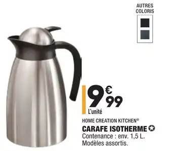 ALDI Carafe isotherme offre