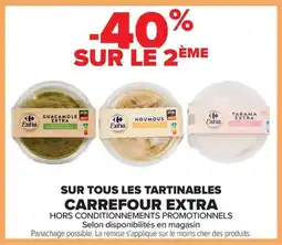 Carrefour Drive Sur tous les tartinables carrefour extra offre