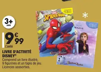 ALDI Livre d'activité disney offre