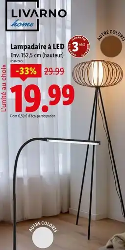 Lidl LIVARNO Lampadaire à led offre
