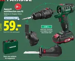 Lidl PARKSIDE Appareil multifonction sans fil offre