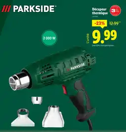Lidl PARKSIDE Décapeur thermique offre