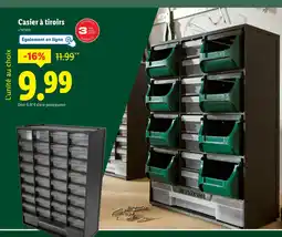 Lidl PARKSIDE Casier à tiroirs offre