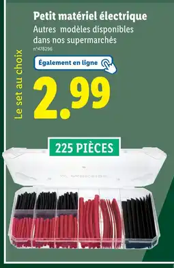 Lidl Petit matériel électrique offre