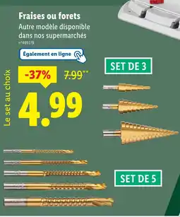 Lidl Parkside Fraises ou forets offre