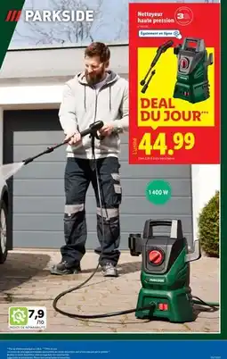 Lidl PARKSIDE Nettoyeur haute pression offre