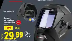 Lidl PARKSIDE Casque de soudage automatique offre