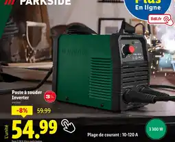 Lidl PARKSIDE Poste à souder Inverter offre