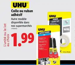 Lidl UHU Colle adhésif offre