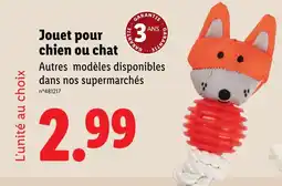 Lidl Zoofari Jouet pour chien ou chat offre